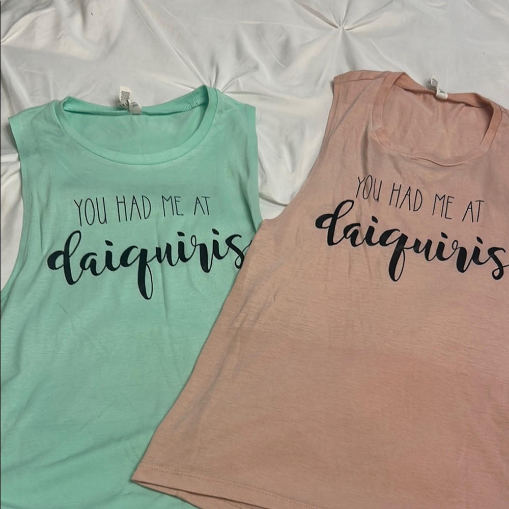 Mint and Peach Sleeveless Tops 💥